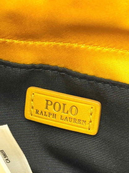 Pre-loved POLO RALPH LAUREN Big Pony Yellow Bucket Bag at Reems Closet