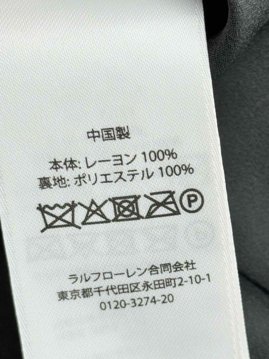 Pre - loved POLO RALPH LAUREN Black Multicolor Size US 6 Blouse at Reems Closet