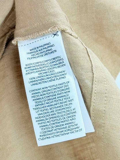 Pre - loved POLO RALPH LAUREN Camel Size US 4 Midi Dress at Reems Closet