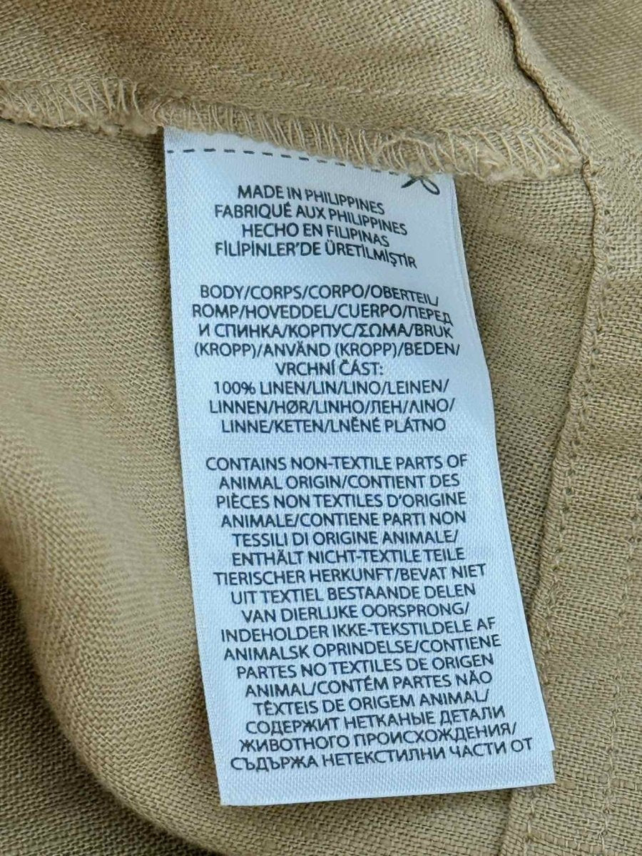 Pre - loved POLO RALPH LAUREN Camel Size US 4 Midi Dress at Reems Closet