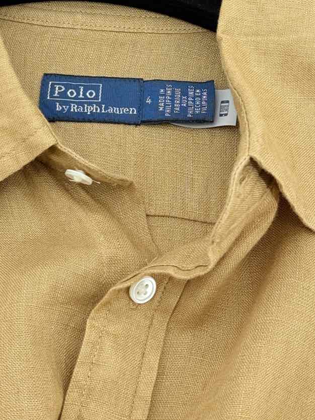 Pre - loved POLO RALPH LAUREN Camel Size US 4 Midi Dress at Reems Closet