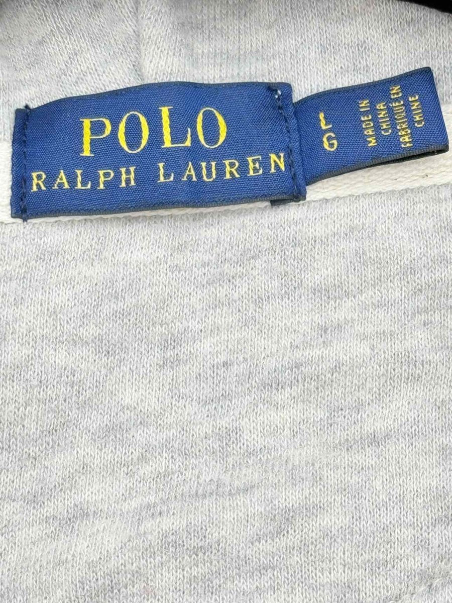 Pre - loved POLO RALPH LAUREN Grey Size Large Sweatshirt at Reems Closet