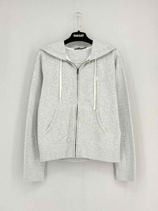 Pre - loved POLO RALPH LAUREN Grey Size Large Sweatshirt at Reems Closet