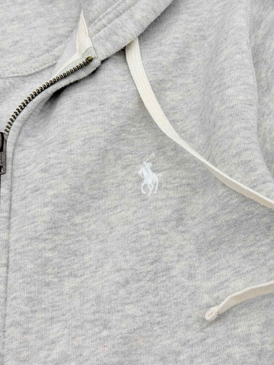 Pre - loved POLO RALPH LAUREN Grey Size Large Sweatshirt at Reems Closet