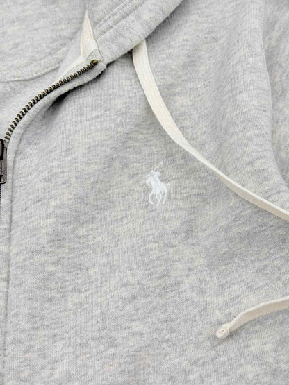 Pre - loved POLO RALPH LAUREN Grey Size Large Sweatshirt at Reems Closet