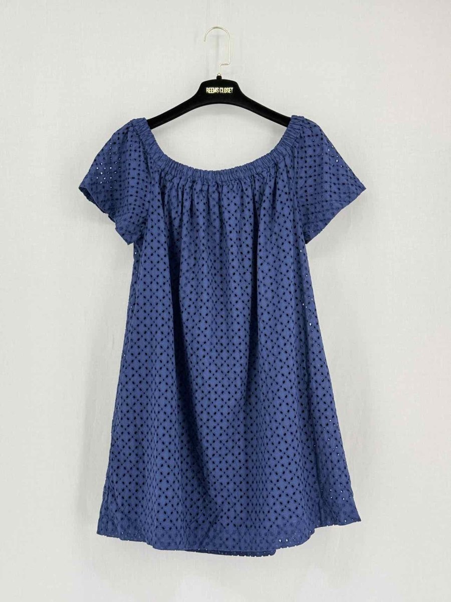 Pre-loved POLO RALPH LAUREN Navy Blue Size US 14 Short Dress at Reems Closet