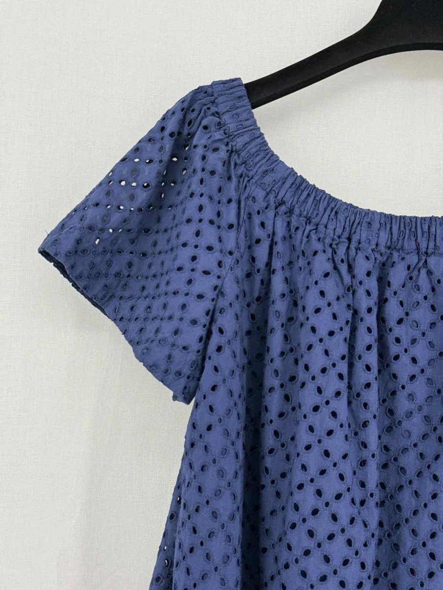 Pre-loved POLO RALPH LAUREN Navy Blue Size US 14 Short Dress at Reems Closet