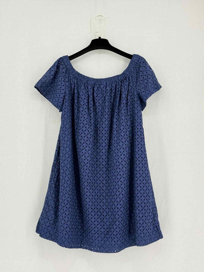 Pre-loved POLO RALPH LAUREN Navy Blue Size US 14 Short Dress at Reems Closet