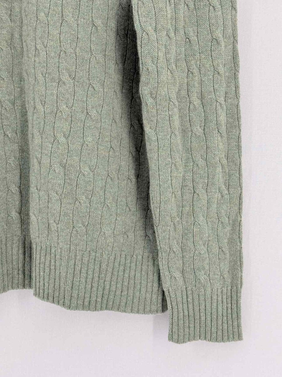 Pre - loved POLO RALPH LAUREN Olive Cable Knit Size XLarge Sweater at Reems Closet