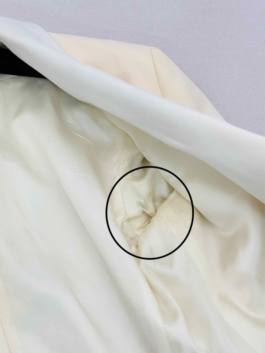 Pre-loved POLO RALPH LAUREN Tuxedo Cream Size US 6 Jacket at Reems Closet