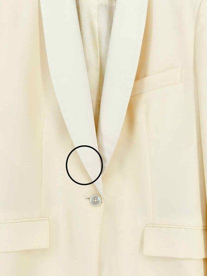 Pre-loved POLO RALPH LAUREN Tuxedo Cream Size US 6 Jacket at Reems Closet