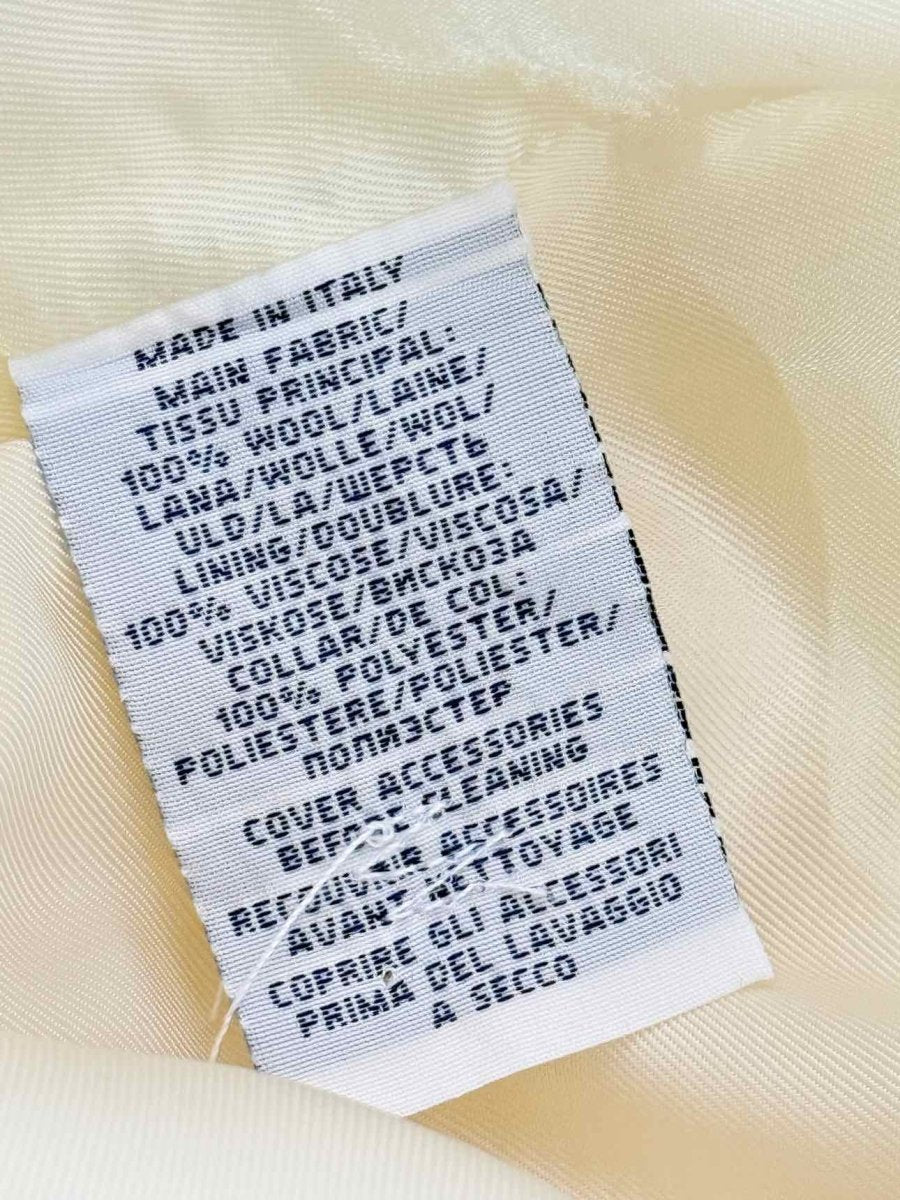 Pre-loved POLO RALPH LAUREN Tuxedo Cream Size US 6 Jacket at Reems Closet
