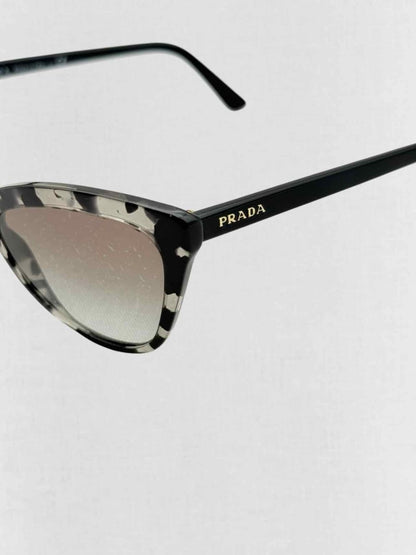 Pre - loved PRADA Black & Grey Sunglasses at Reems Closet