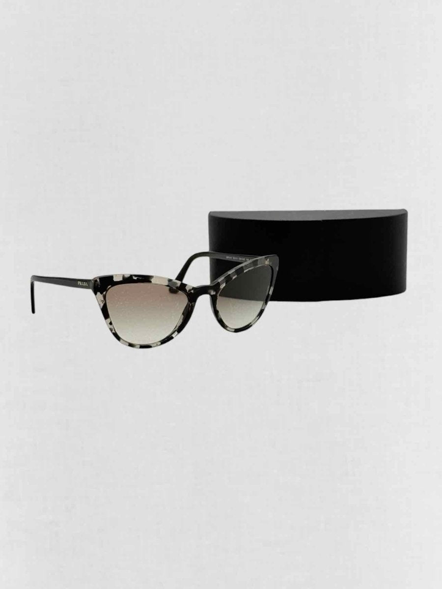 Pre - loved PRADA Black & Grey Sunglasses at Reems Closet