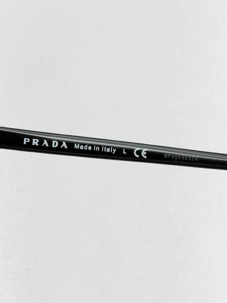 Pre - loved PRADA Black & Grey Sunglasses at Reems Closet