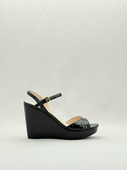 Pre - loved PRADA Black Size EU 37 Wedges at Reems Closet