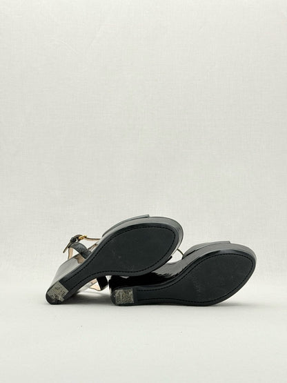 Pre - loved PRADA Black Size EU 37 Wedges at Reems Closet