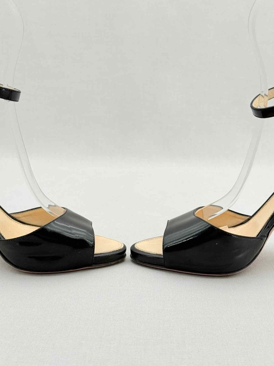 Pre - loved PRADA Black Size EU 38 Heeled Shoes at Reems Closet