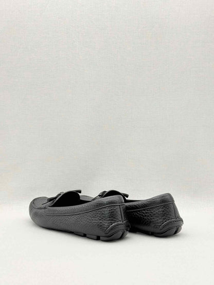 Pre-loved PRADA Black Size EU 38 Loafers at Reems Closet