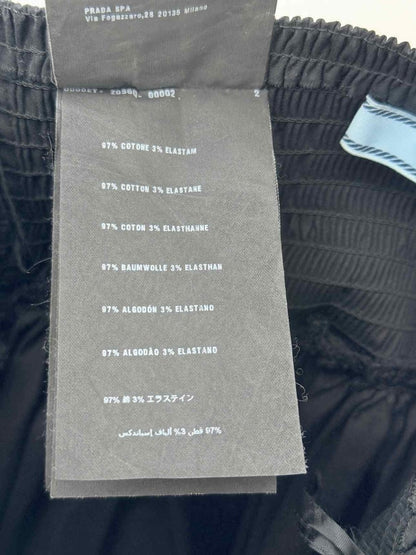 Pre - loved PRADA Black Size US 2 Knee Length Skirt at Reems Closet