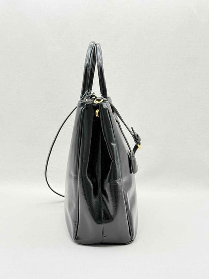 Pre - loved PRADA Black Top Handle at Reems Closet