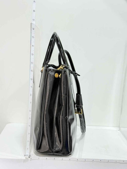 Pre - loved PRADA Black Top Handle at Reems Closet
