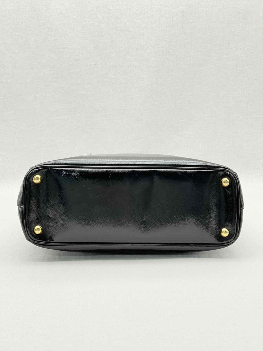 Pre - loved PRADA Black Top Handle at Reems Closet