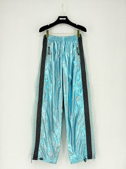 Pre - loved PRADA Blue & Black Size US 4 Pants at Reems Closet