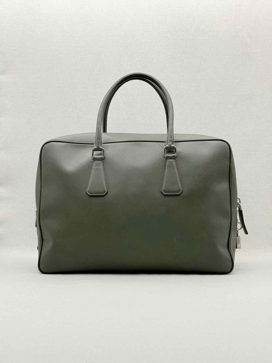 Pre - loved PRADA Briefcase at Reems Closet
