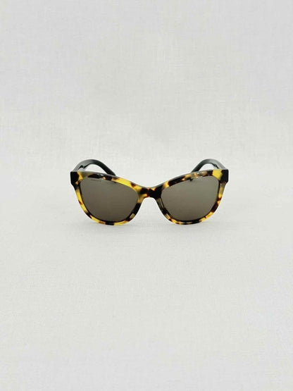 Pre - loved PRADA Brown Havana Sunglasses at Reems Closet