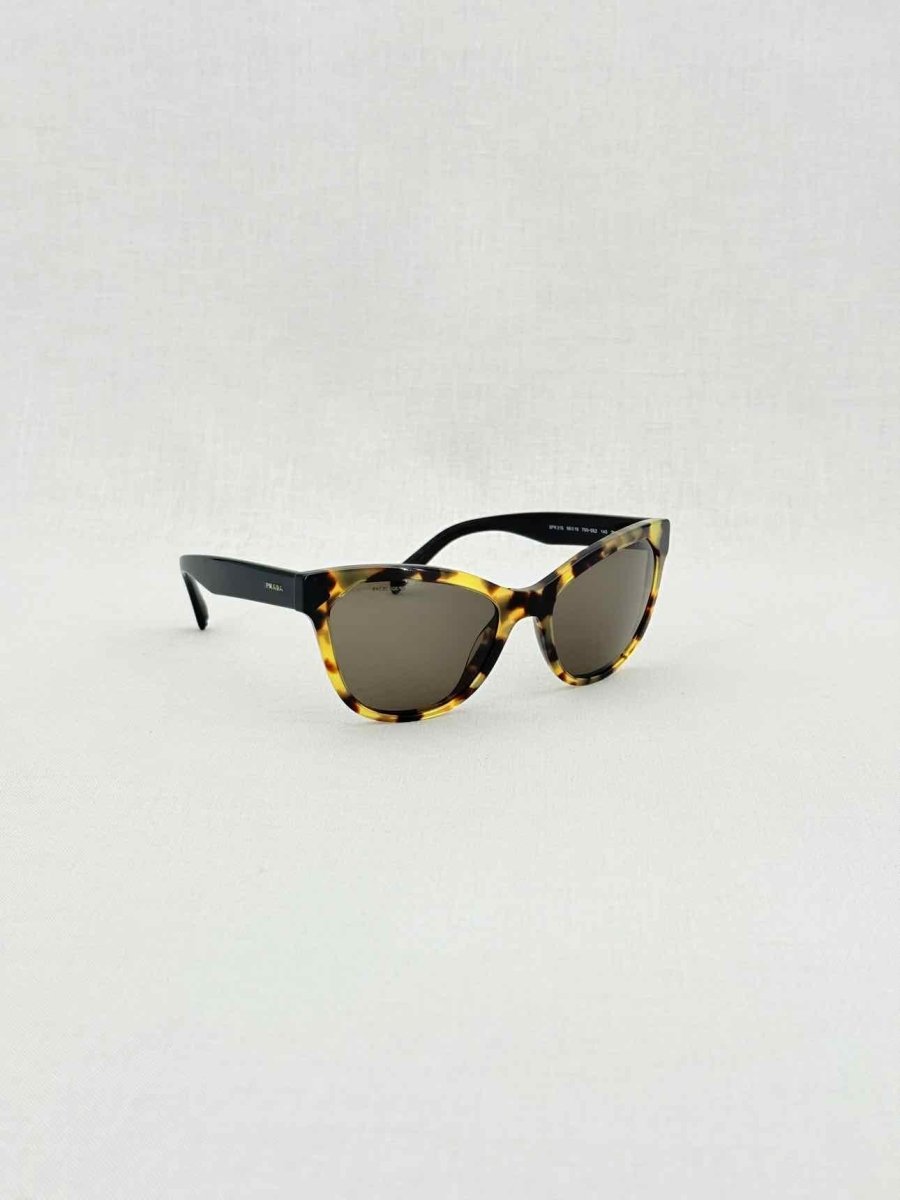 Pre - loved PRADA Brown Havana Sunglasses at Reems Closet