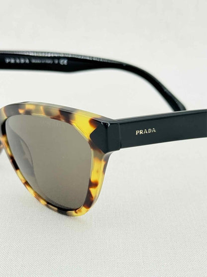 Pre - loved PRADA Brown Havana Sunglasses at Reems Closet
