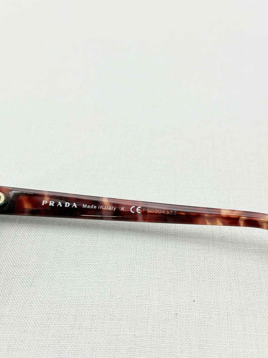 Pre - loved PRADA Brown Sunglasses at Reems Closet