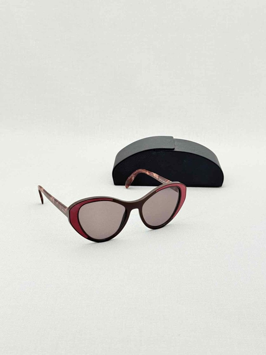 Pre - loved PRADA Brown Sunglasses at Reems Closet