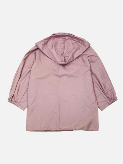 Pre - loved PRADA Classic Rain Ash Pink Jacket at Reems Closet