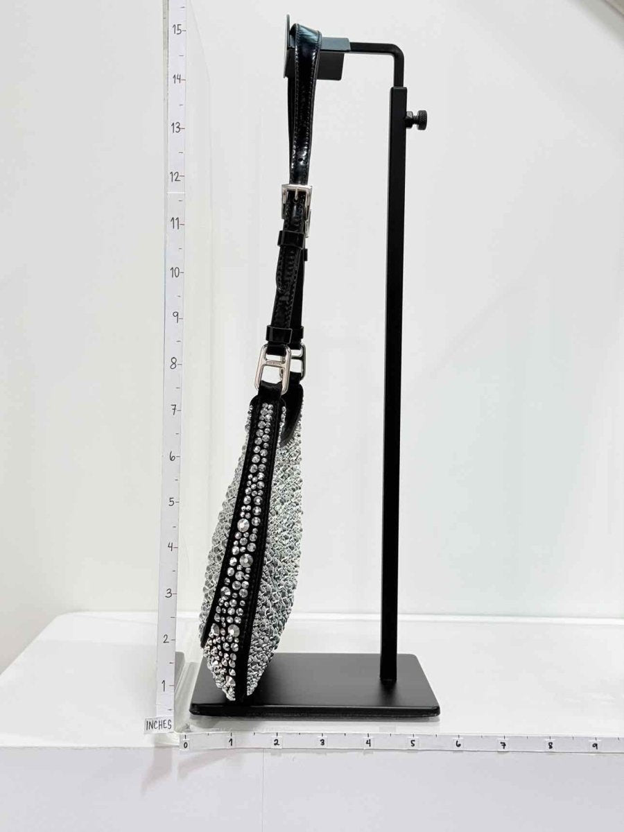 Pre-loved PRADA Cleo Black Shoulder Bag at Reems Closet