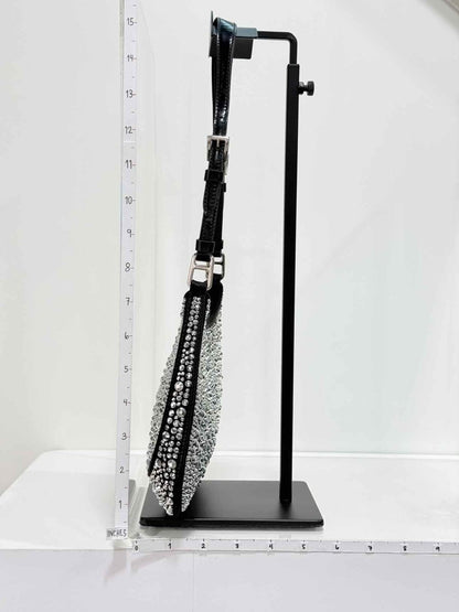 Pre-loved PRADA Cleo Black Shoulder Bag at Reems Closet