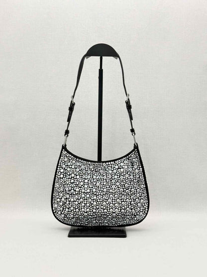 Pre-loved PRADA Cleo Black Shoulder Bag at Reems Closet
