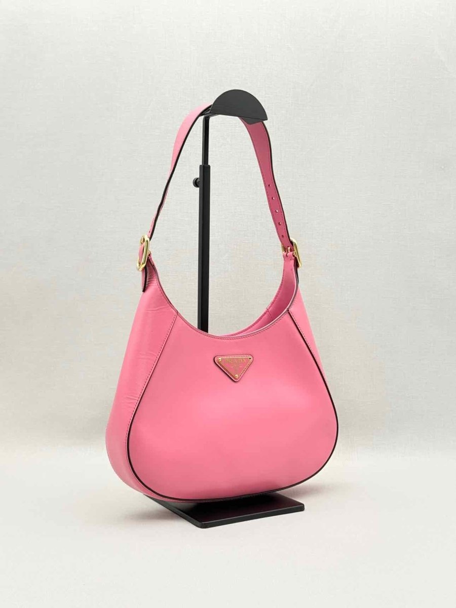 Pre-loved PRADA Cleo Pink Shoulder Bag at Reems Closet