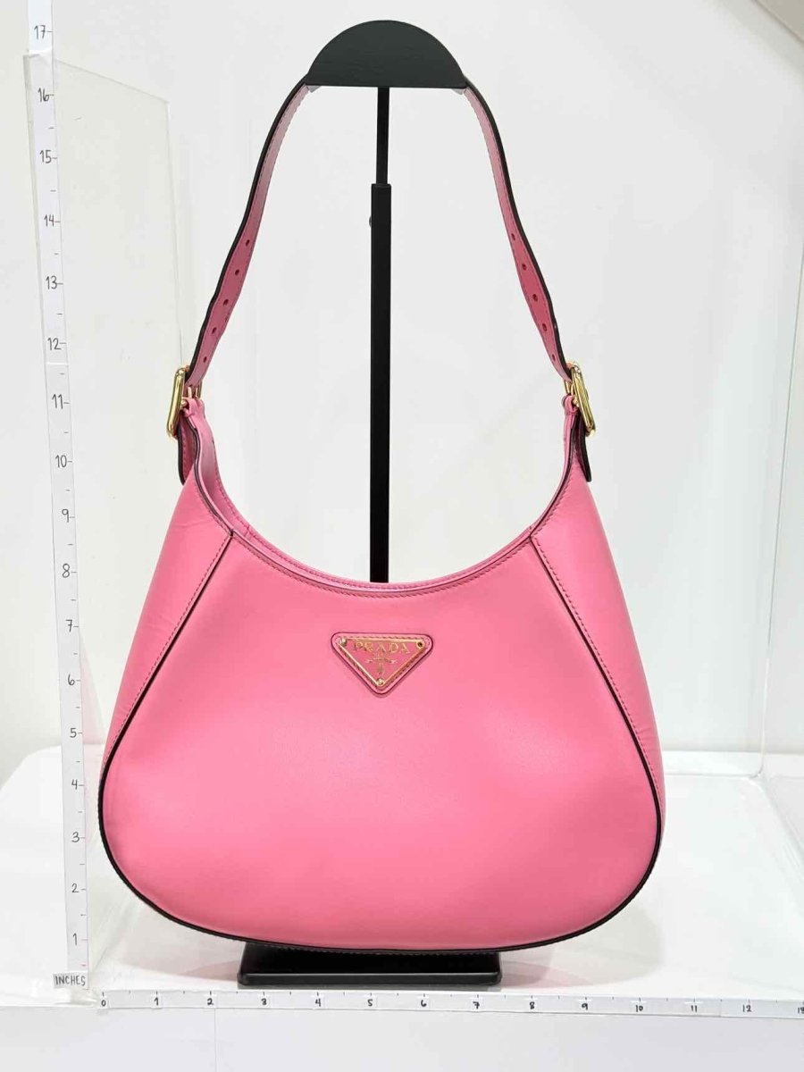Pre-loved PRADA Cleo Pink Shoulder Bag at Reems Closet