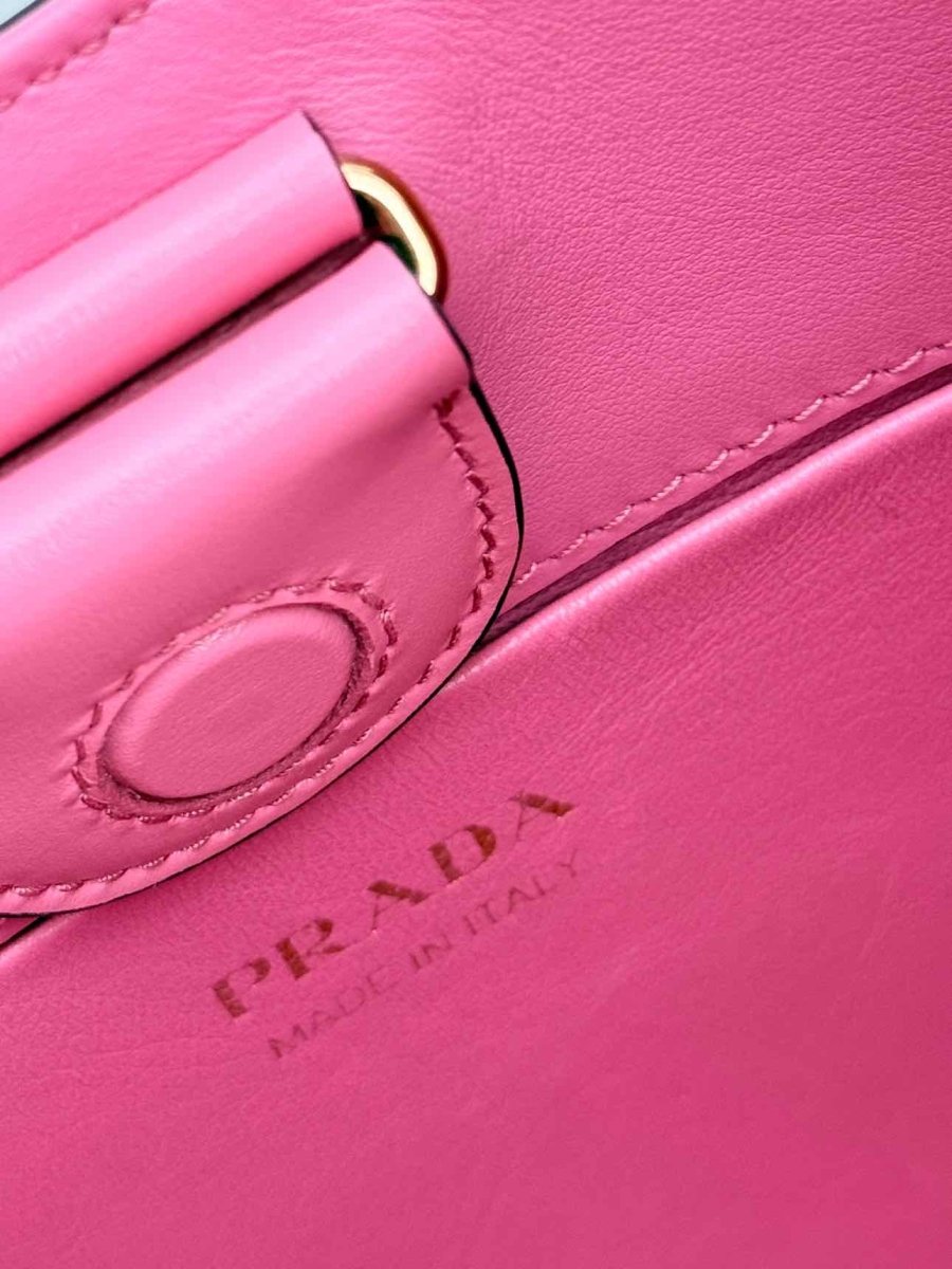 Pre-loved PRADA Cleo Pink Shoulder Bag at Reems Closet