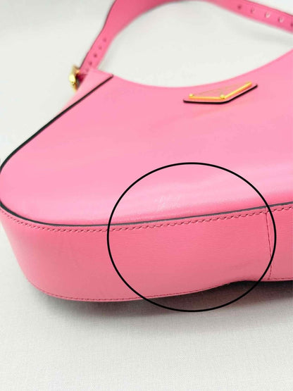 Pre-loved PRADA Cleo Pink Shoulder Bag at Reems Closet