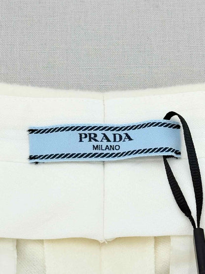 Pre - loved PRADA Cream Size US 4 Pants at Reems Closet