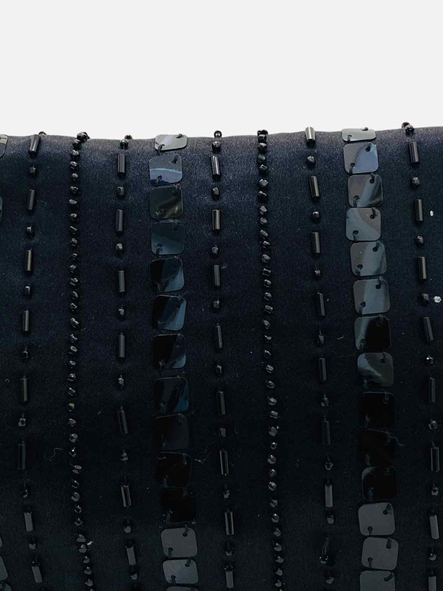 Pre - loved PRADA Flap Black Shoulder Bag at Reems Closet