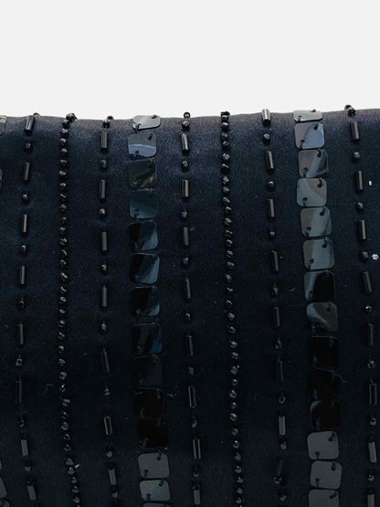 Pre - loved PRADA Flap Black Shoulder Bag at Reems Closet