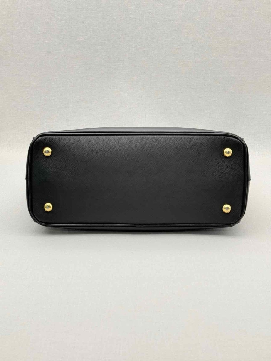 Pre - loved PRADA Galleria Black Tote Bag at Reems Closet