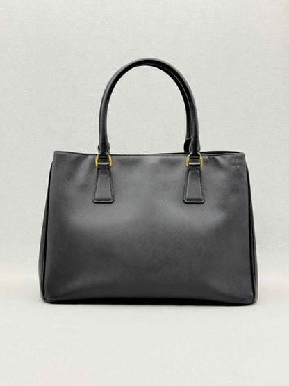 Pre - loved PRADA Galleria Black Tote Bag at Reems Closet