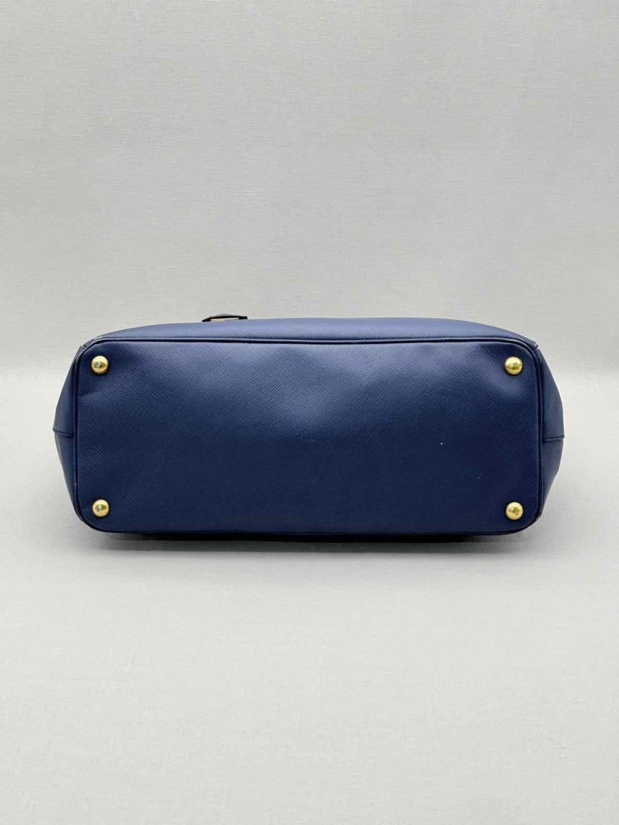 Pre-loved PRADA Galleria Blue Tote Bag at Reems Closet