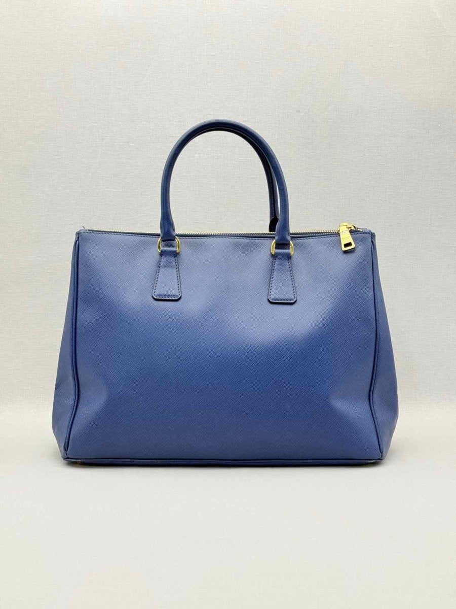 Pre-loved PRADA Galleria Blue Tote Bag at Reems Closet