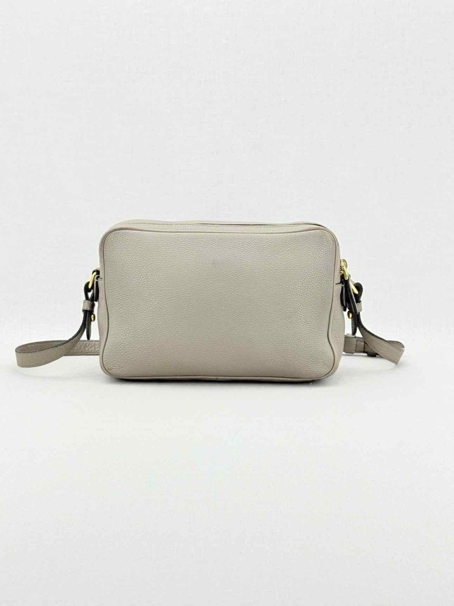 Pre - loved PRADA Grey Crossbody at Reems Closet